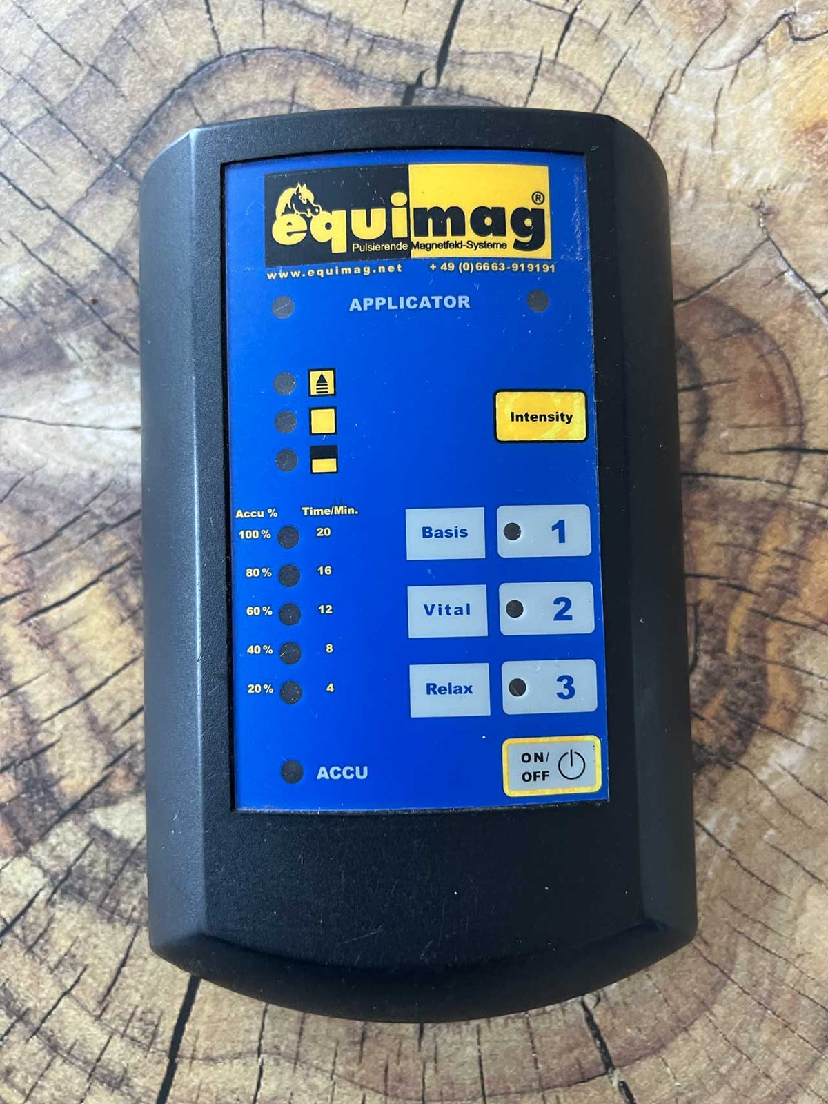 Bedienungs-anleitung Steuergerät equimag-2 und Applikatoren (PDF-Download)